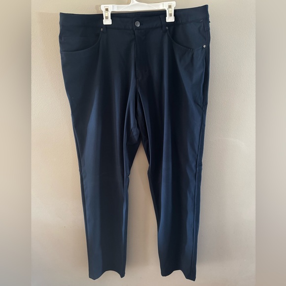 lululemon athletica Other - Lululemon Mens ABC Warpstream Navy Blue 40x34
